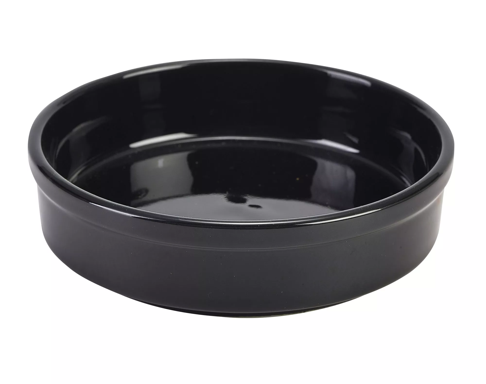 Schälchen flach, schwarz - 140ml (6 Stk.) Schälchen flach, schwarz - 140ml (6 Stk.)