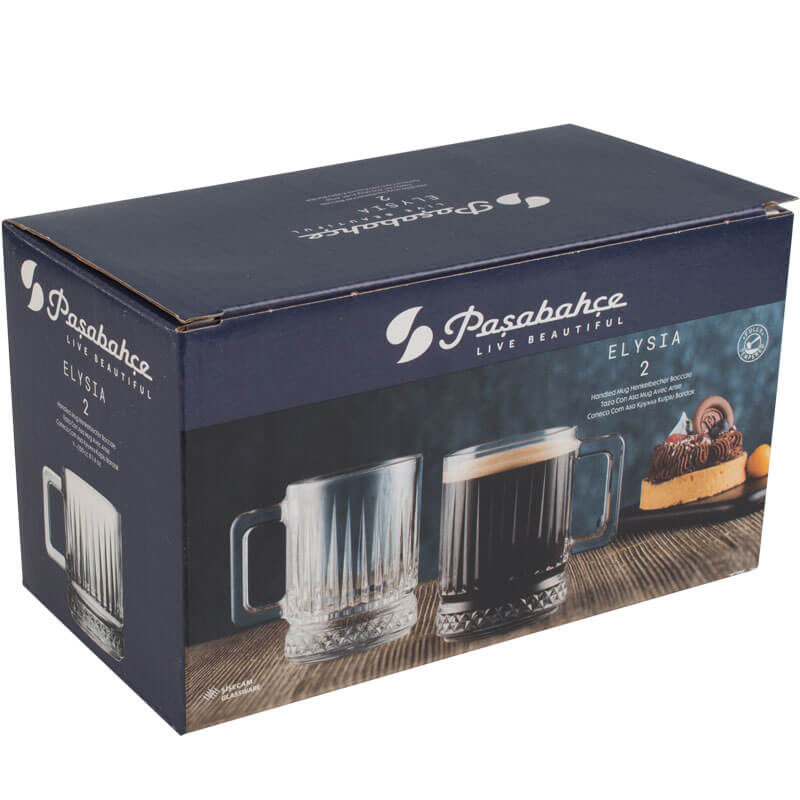 Henkelbecher Elysia, Pasabahce - 250ml (2 Stk.)