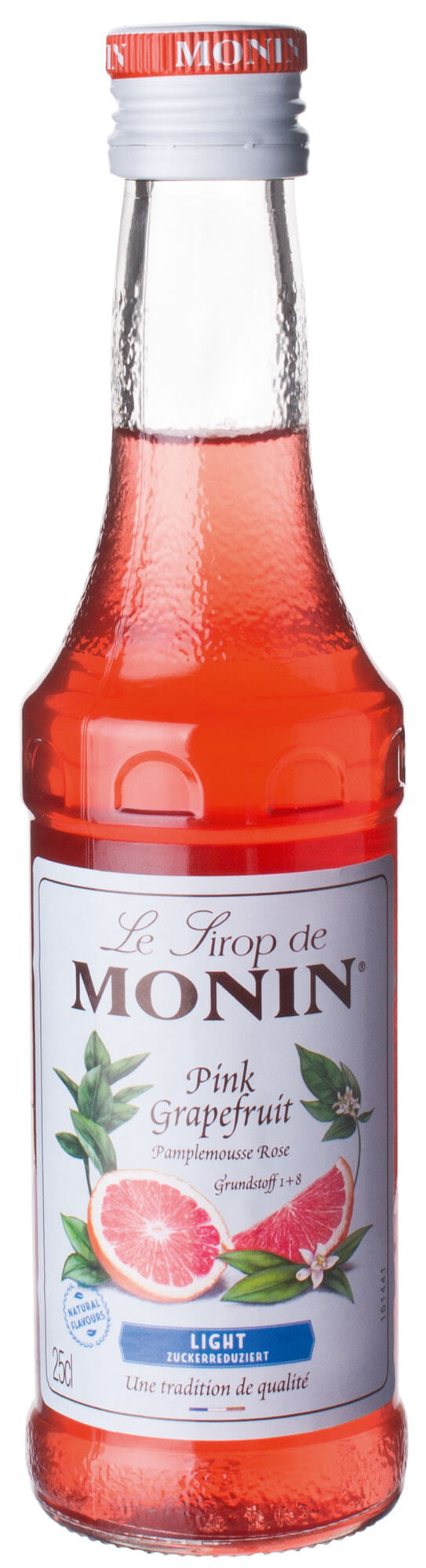 Pink Grapefruit light - Monin Sirup Kleinflasche (0,25l) Pink Grapefruit light - Monin Sirup Kleinflasche (0,25l)