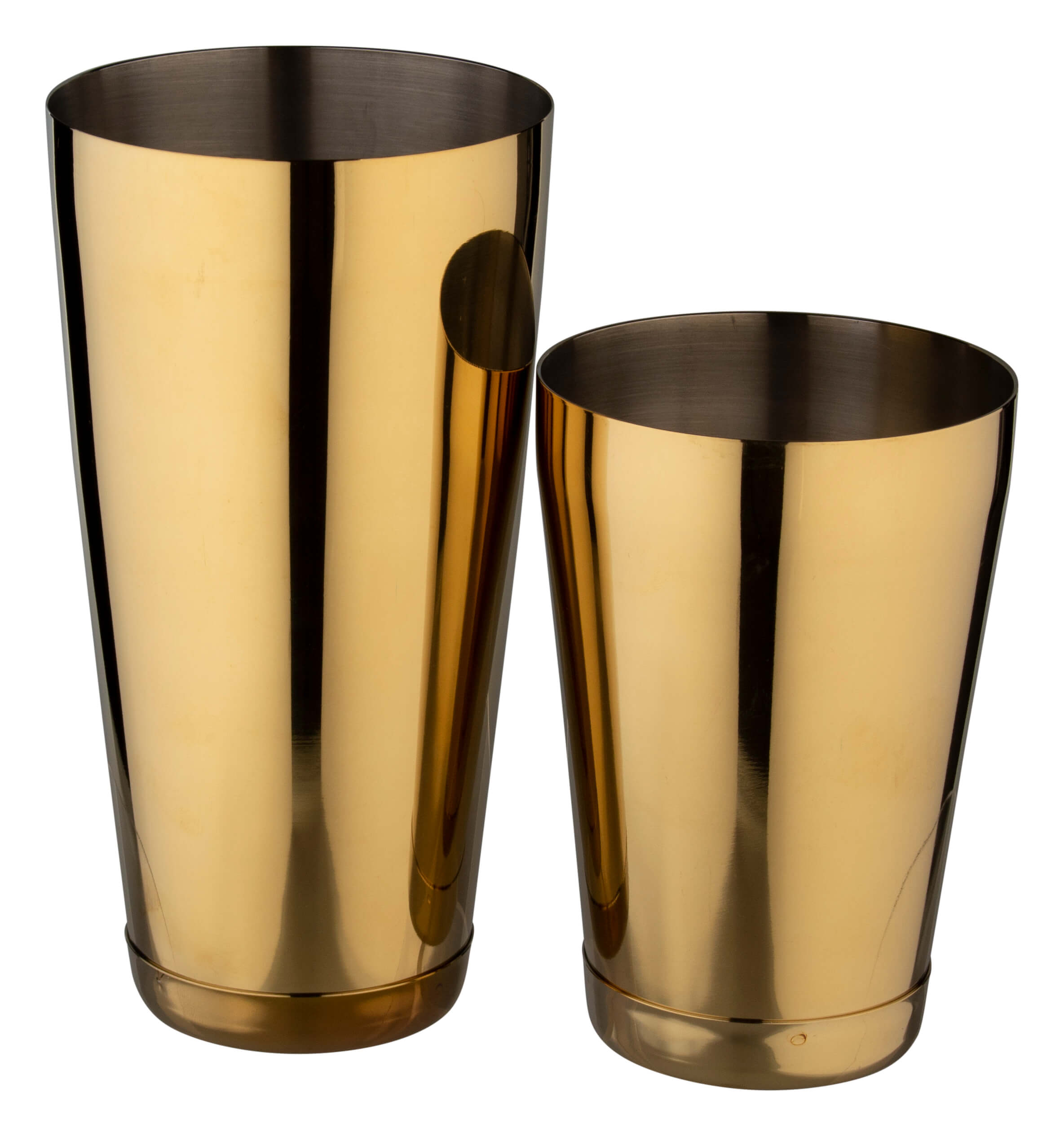 Tin in Tin Shaker mit Bodenkappe, Prime Bar - goldfarben (850ml) Tin in Tin Shaker mit Bodenkappe, Prime Bar - goldfarben (850ml)