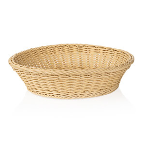 Korb Polypropylen, 37x9cm - hellbeige Korb Polypropylen, 37x9cm - hellbeige
