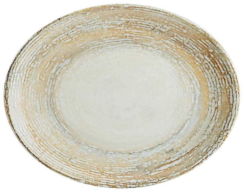 Bonna Patera Moove Platte oval 25x19cm braun - 12 Stück Bonna Patera Moove Platte oval 25x19cm braun - 12 Stück