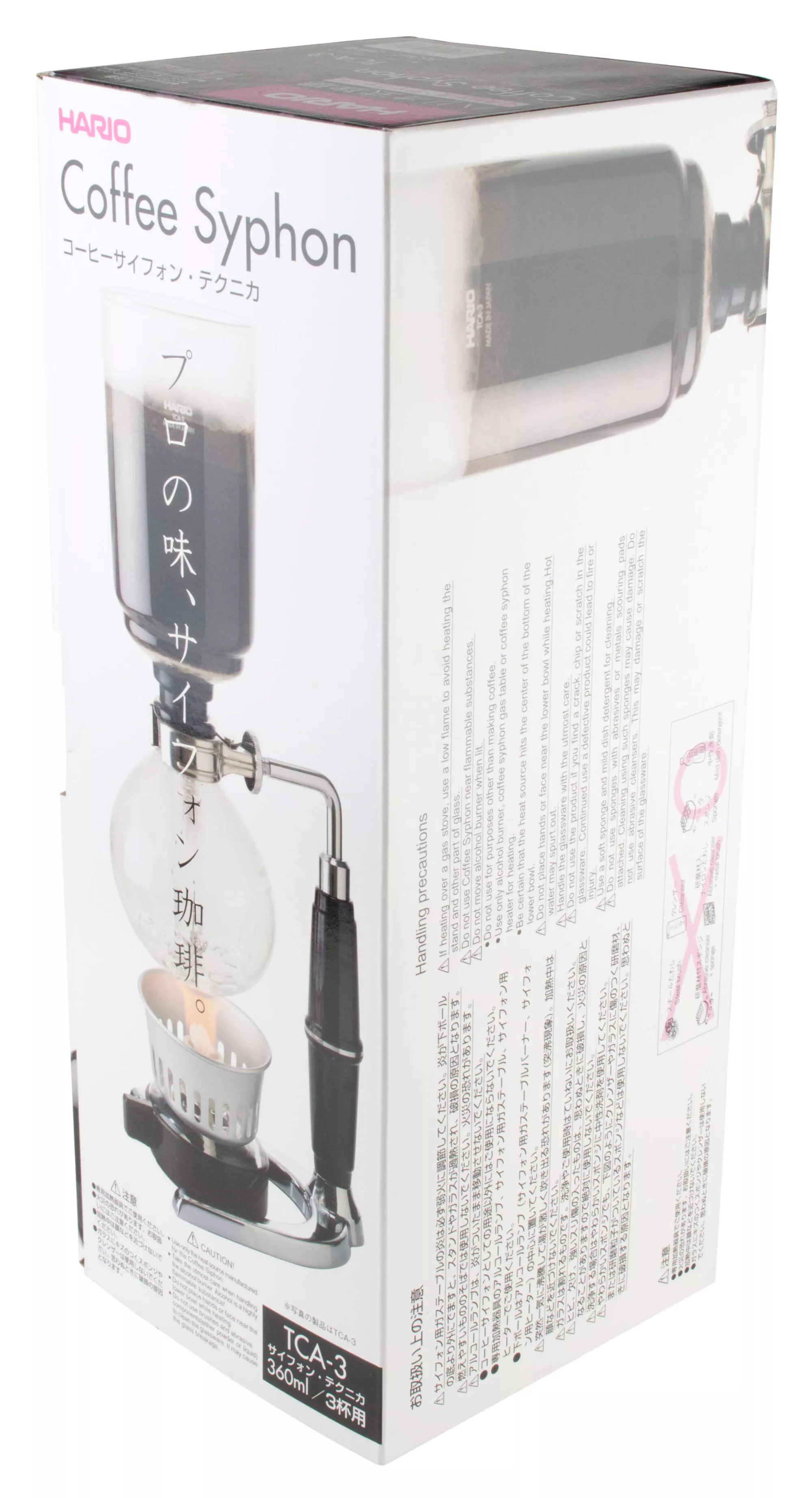 Kaffee Siphon Technica TCA-3, Hario - 3 Tassen, 360ml Kaffee Siphon Technica TCA-3, Hario - 3 Tassen, 360ml