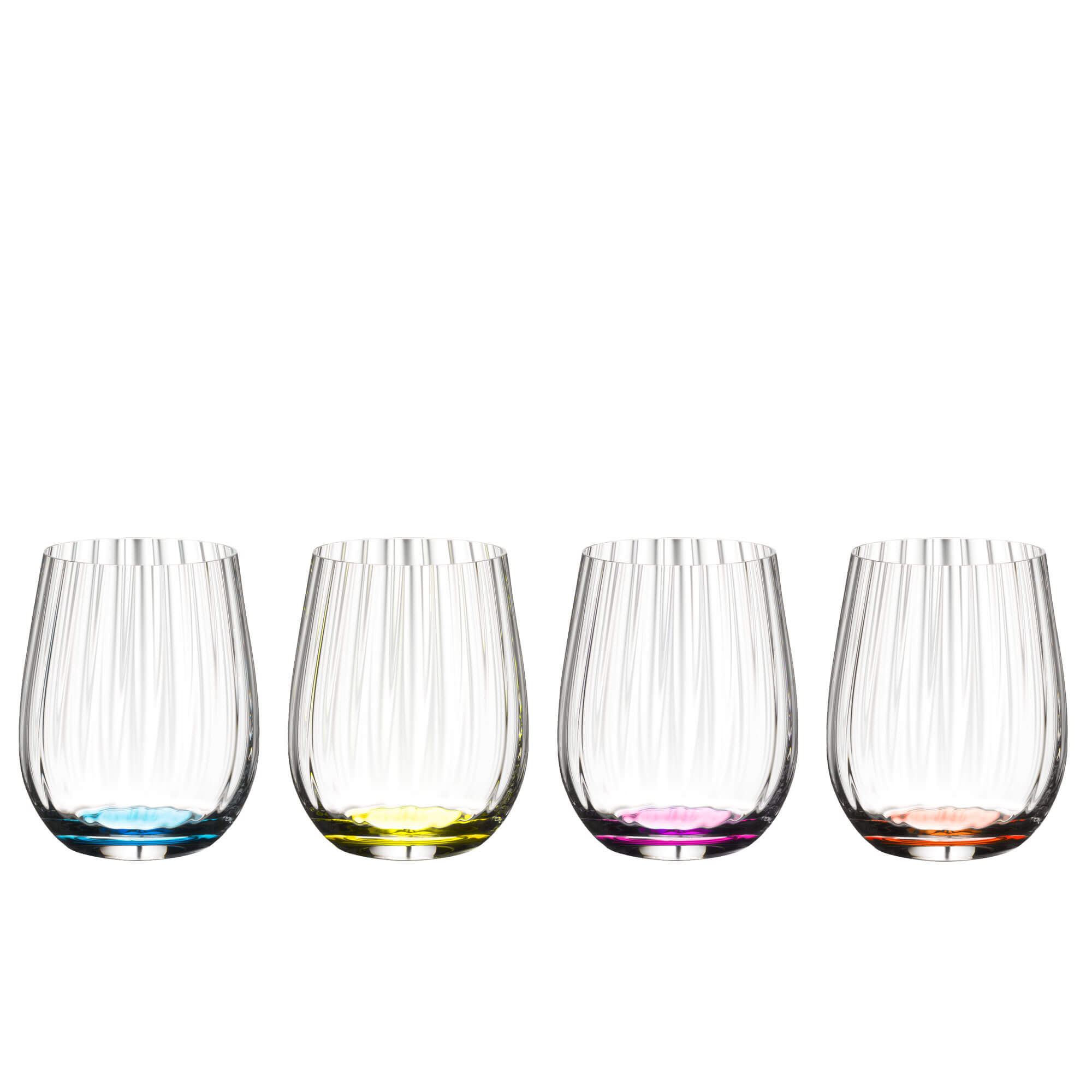 Whiskyglas Optical Happy O, Riedel - 344ml (4 Stk.)