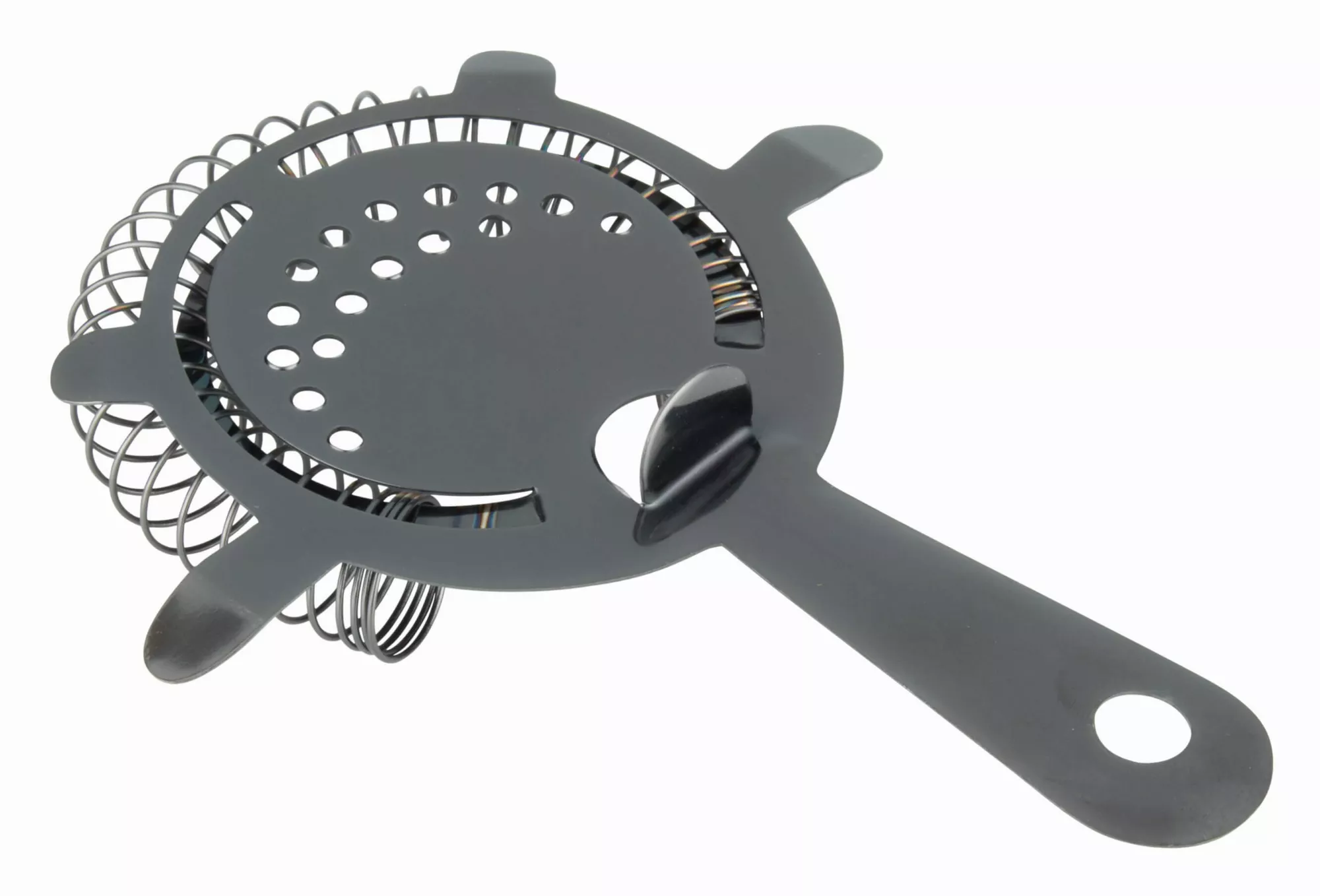 Barsieb, Edelstahl - gunmetal black (7,5cm) Barsieb, Edelstahl - gunmetal black (7,5cm)