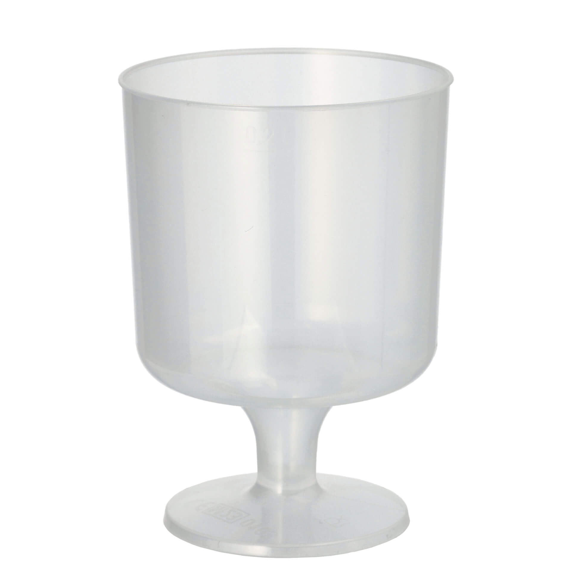 Kunststoff Rotweinglas Mehrweg, Polypropylen - 0,2 l (10 Stk.)