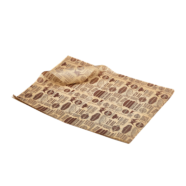 Pergamentpapier / Fettdichtes Papier, Steakhouse-Design - 35x25cm (1000 Stk.) Pergamentpapier / Fettdichtes Papier, Steakhouse-Design - 35x25cm (1000 Stk.)
