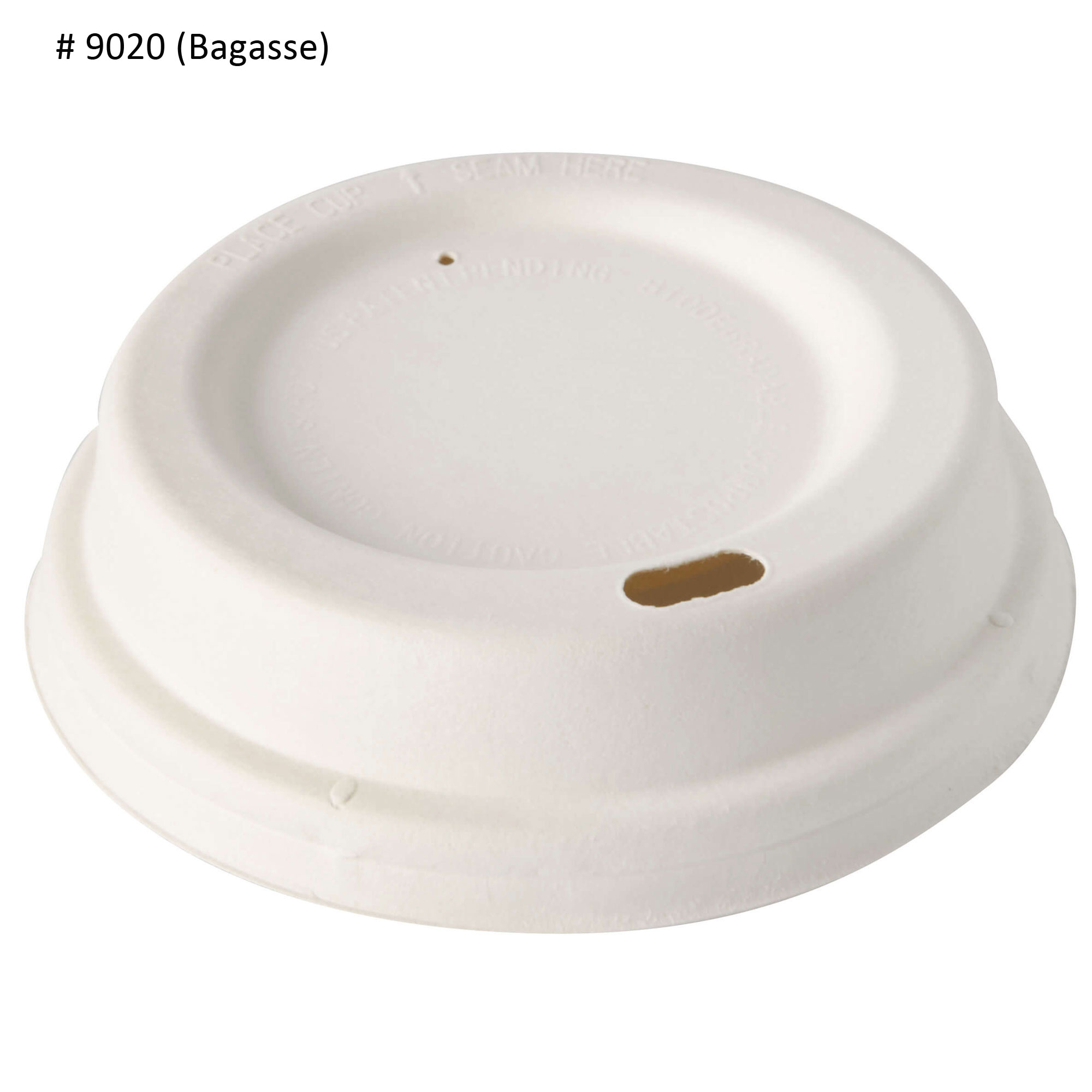 Deckel für Espressobecher, Plastik weiß - 6cm (50 Stk.)