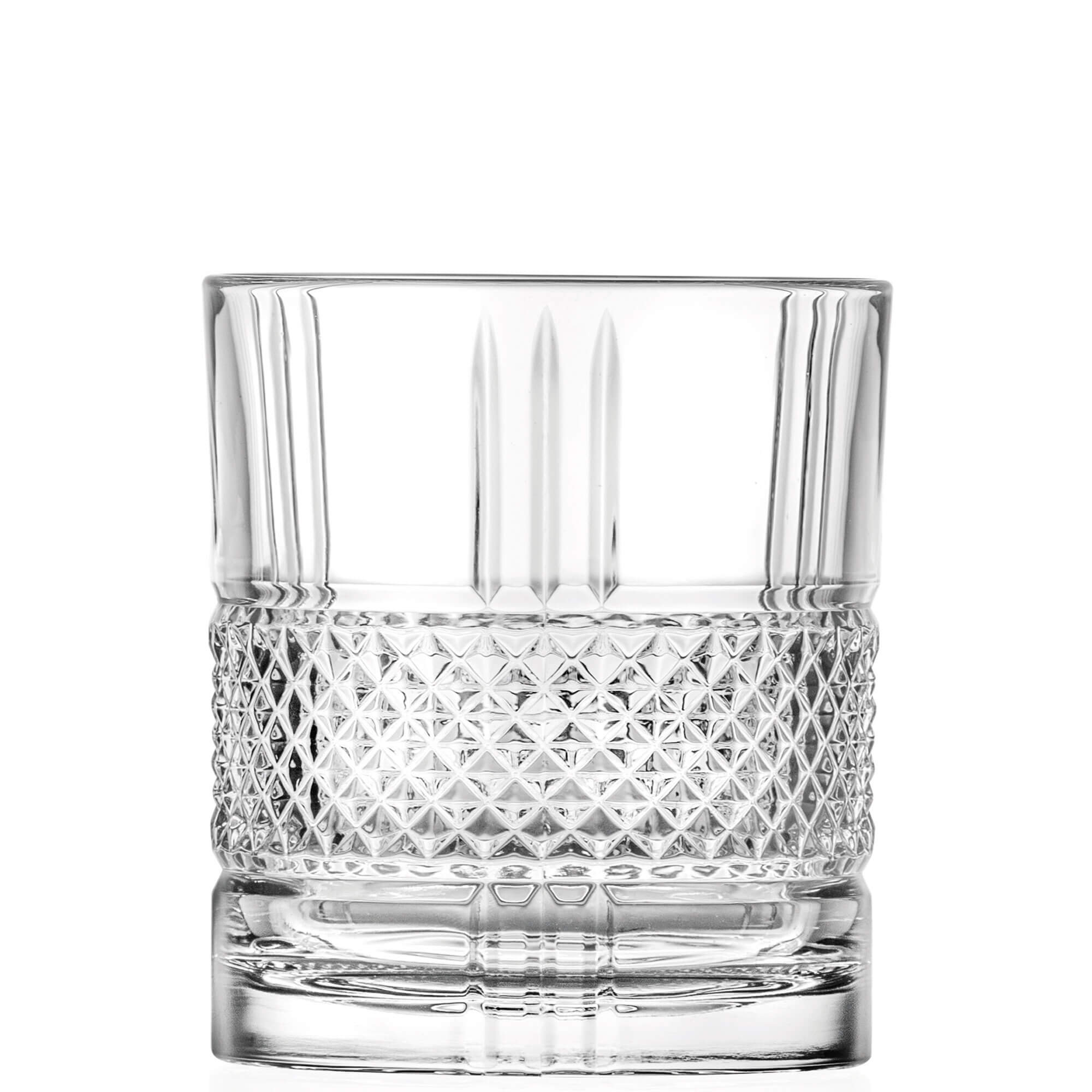 Whisky Set Brillante, RCR - 1 Karaffe + 6 Tumbler