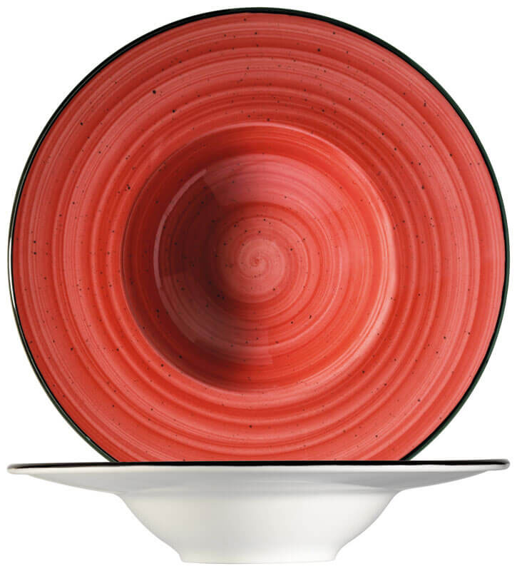 Bonna Aura Passion Banquet Pastateller 28cm rot - 6 Stück Bonna Aura Passion Banquet Pastateller 28cm rot - 6 Stück
