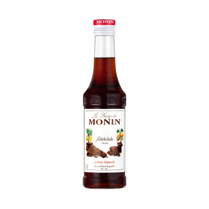 Schokolade - Monin Sirup Kleinflasche (0,25l) Schokolade - Monin Sirup Kleinflasche (0,25l)