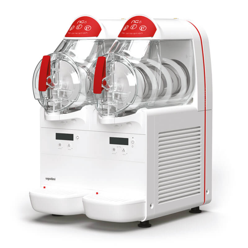 Slusheis Maschine Granitor® NG ELECTRONIC 6-2, 2 x 6 Liter Behälter Slusheis Maschine Granitor® NG ELECTRONIC 6-2, 2 x 6 Liter Behälter