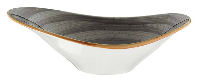 Bonna Aura Space Stream Schale 10x7,5cm, 4,5cl grau - 24 Stück Bonna Aura Space Stream Schale 10x7,5cm, 4,5cl grau - 24 Stück