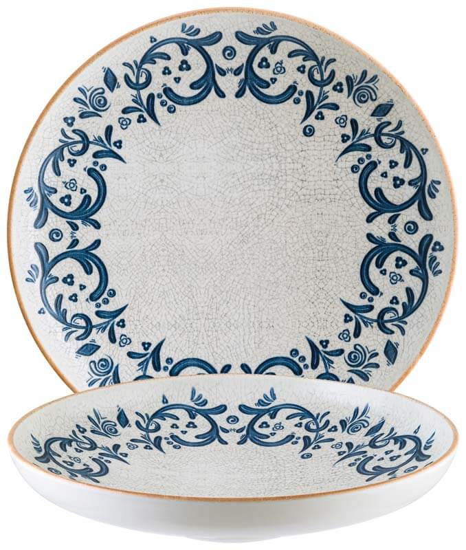 Bonna Viento Hygge Pastateller 25cm blau - 6 Stück Bonna Viento Hygge Pastateller 25cm blau - 6 Stück