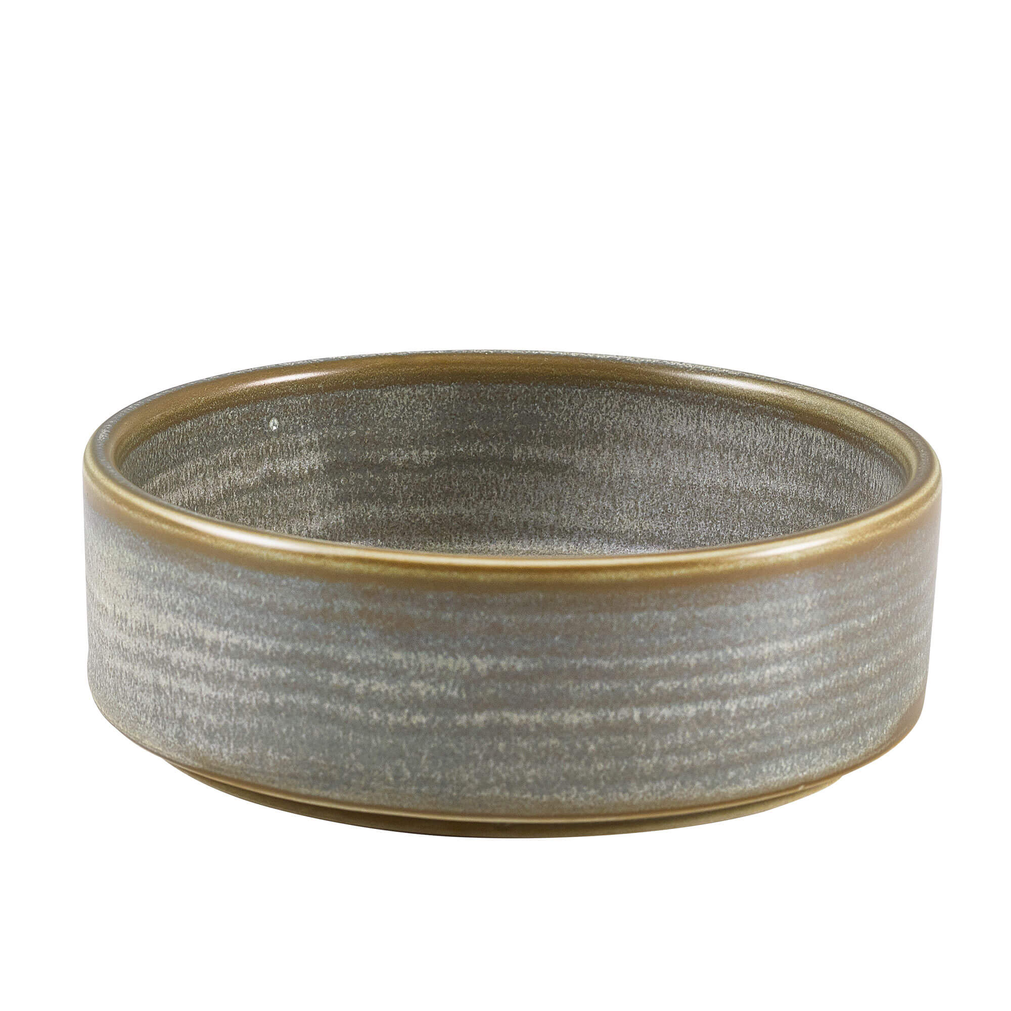 Präsentationsschale Terra Matt Grey – 13 cm (6 Stk.)