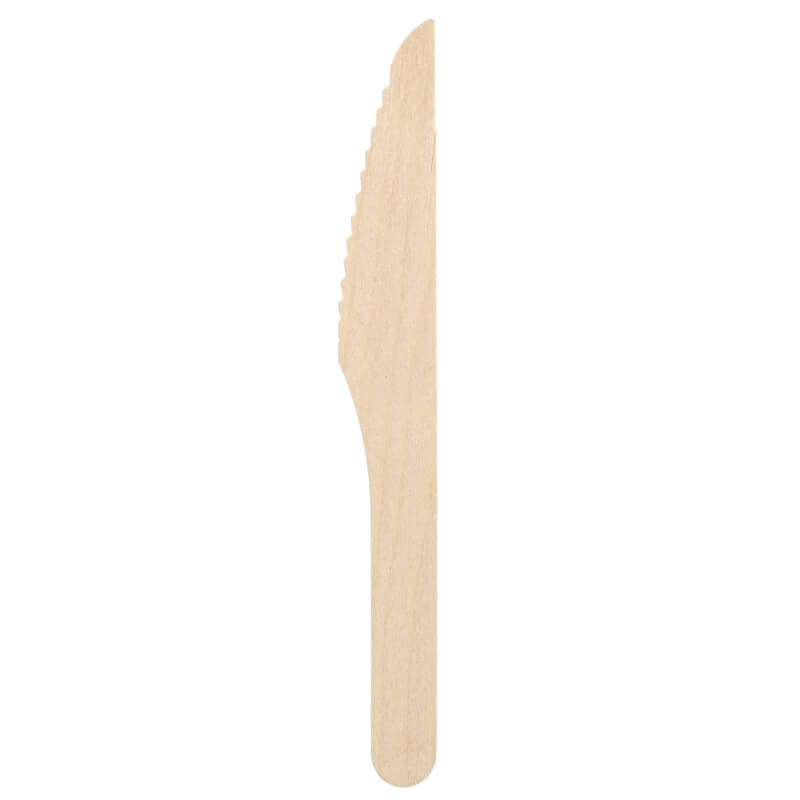 Ökologische Holzmesser - 16,5cm (250 Stk.) Ökologische Holzmesser - 16,5cm (250 Stk.)