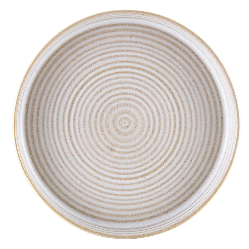 Präsentationsteller Antigo Steingut Barley – 18 cm (6 Stk.)