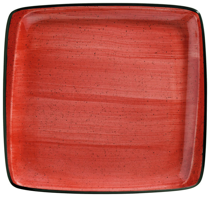 Bonna Aura Passion Moove Platte 27x25cm rot - 6 Stück Bonna Aura Passion Moove Platte 27x25cm rot - 6 Stück