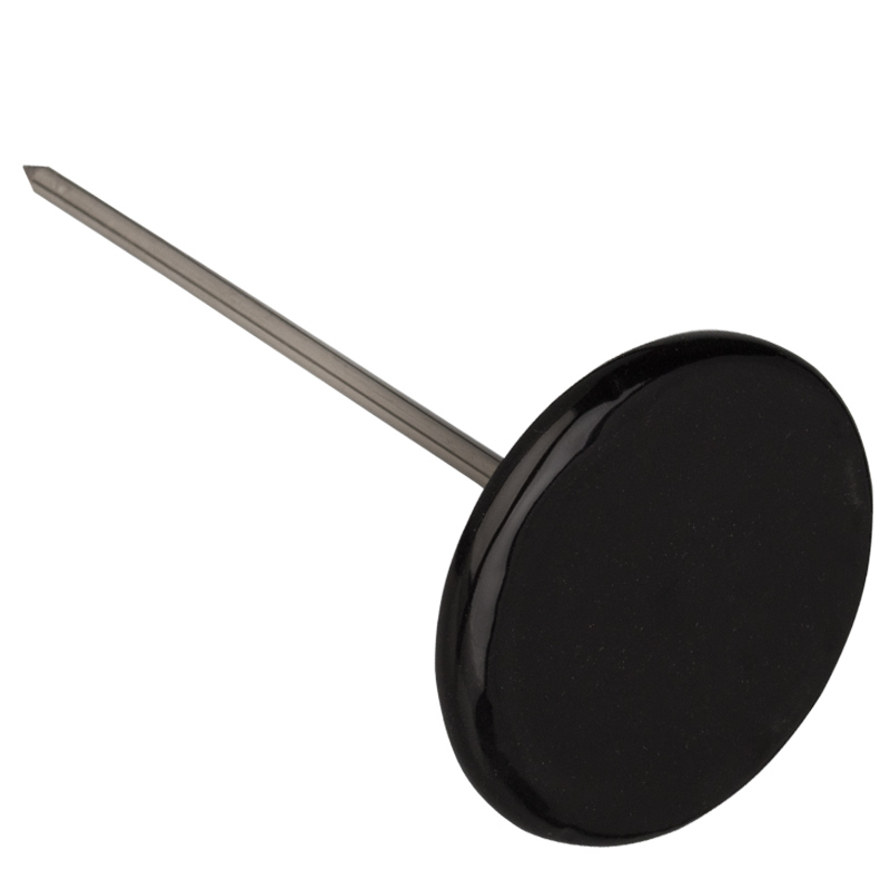 Bonspieß Vinyl schwarz - 1er Bonspieß Vinyl schwarz - 1er