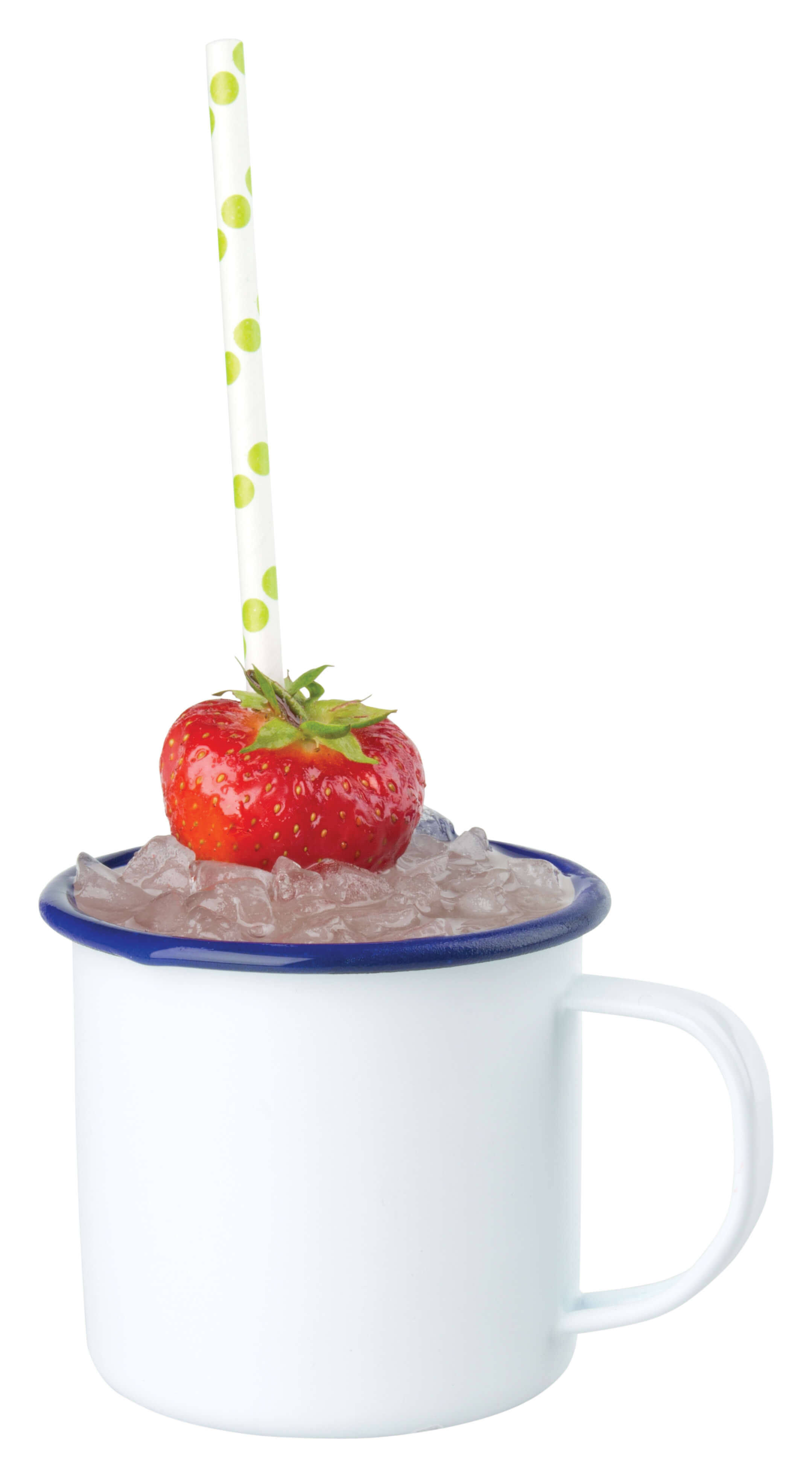 Emaille-Becher, weiß, mit Henkel - 360ml Emaille-Becher, weiß, mit Henkel - 360ml