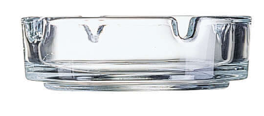 Aschenbecher, Arcoroc - Glas (10,7cm)