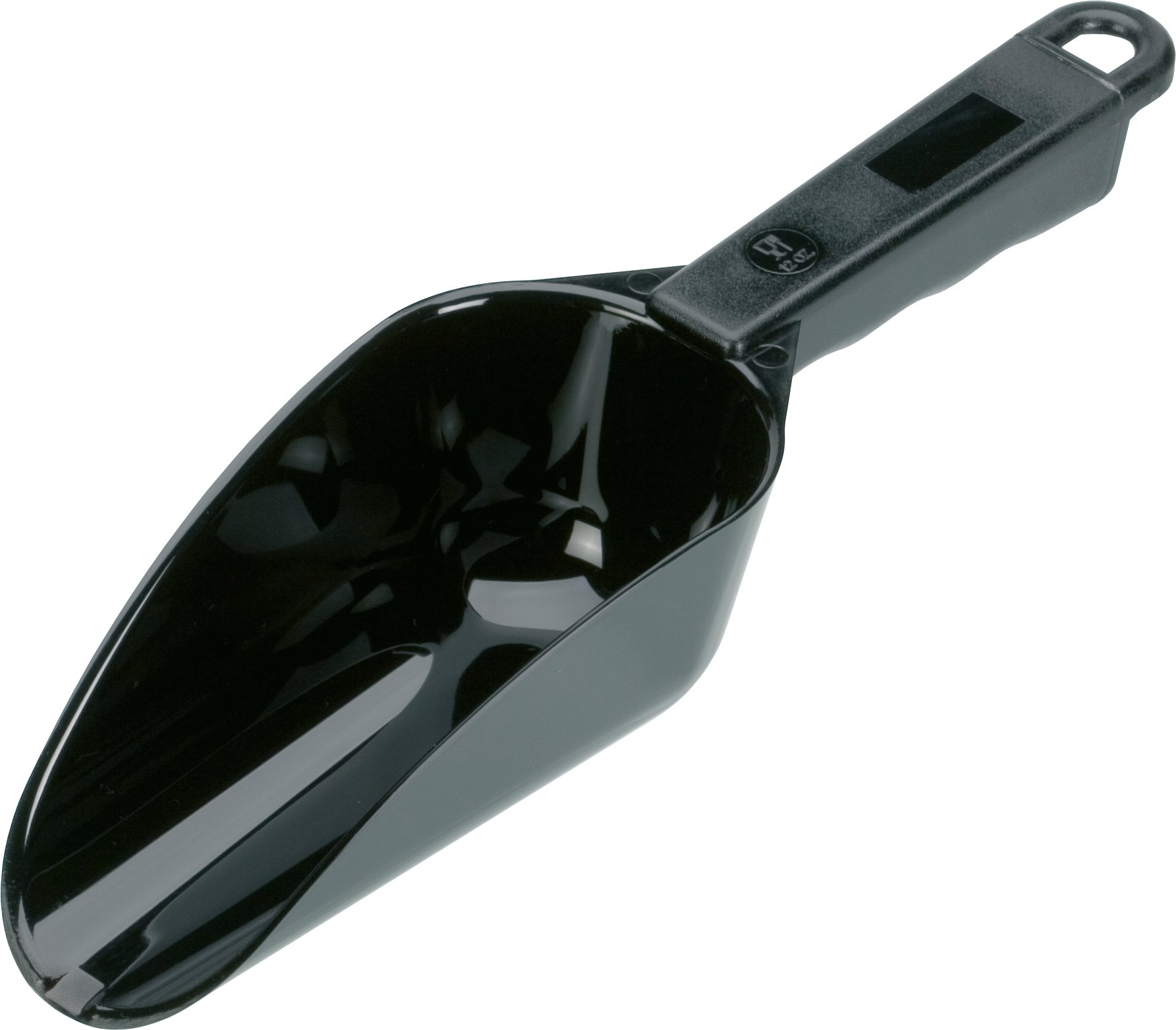 Eisschaufel, Polycarbonat schwarz - 0,35l