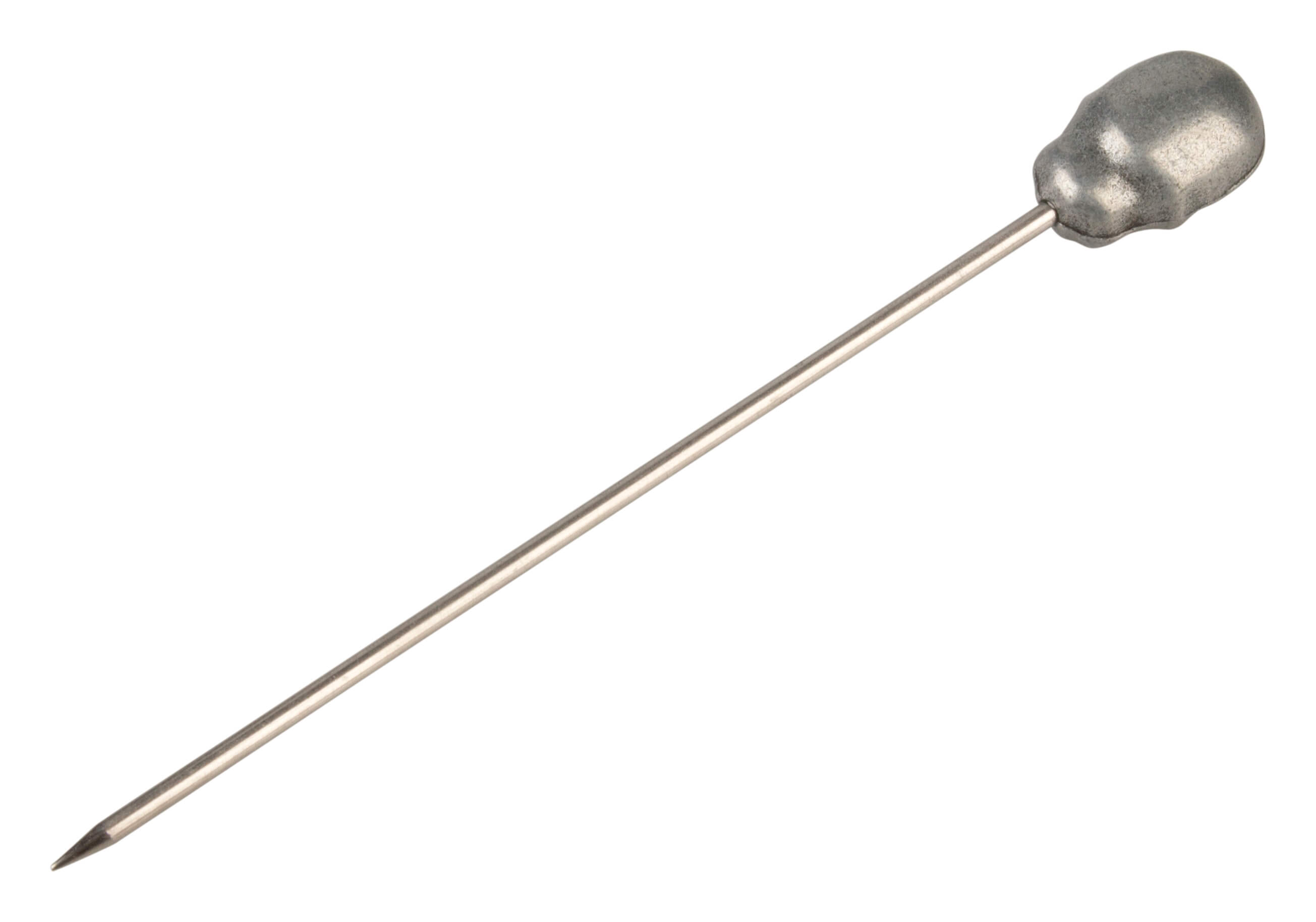 Cocktailspieße Skull, Metall - 11,3cm (10 Stk.)