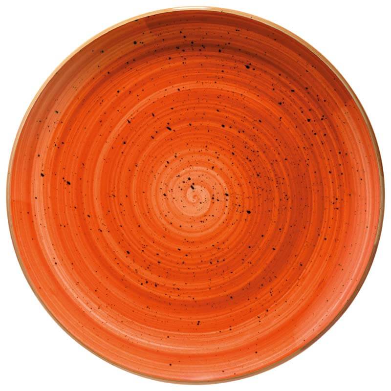 Bonna Aura Terracotta Gourmet Teller flach 25cm orange - 12 Stück Bonna Aura Terracotta Gourmet Teller flach 25cm orange - 12 Stück