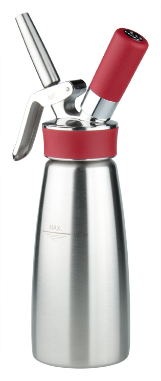 iSi Sahnebereiter "Gourmet Whip PLUS", Edelstahl - 0,5l