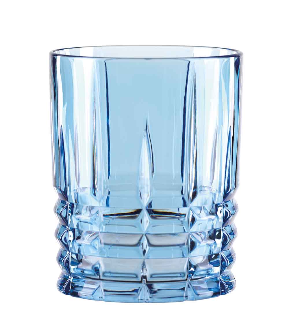 Whiskyglas Highland Straight aqua, Nachtmann - 345ml (1 Stk. + Dekoverpackung)