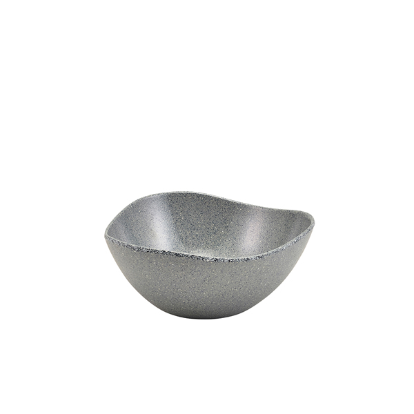 Schüssel, dreieckig, Melamin, Graniteffekt - 2,5l / 25cm
