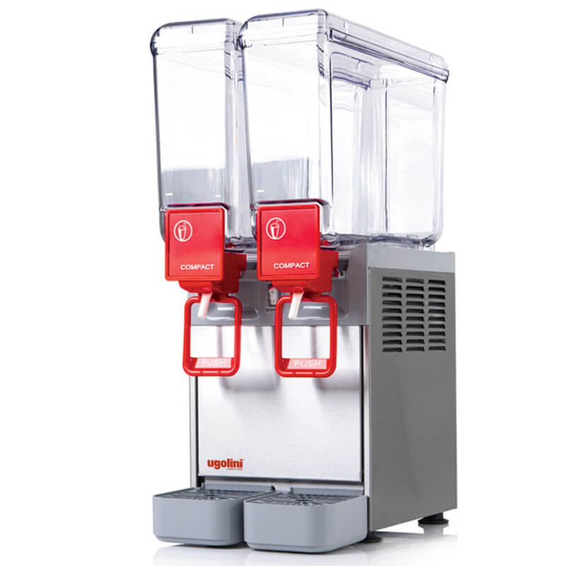 Kaltgetränkedispenser Arctic Compact 8/2 C - 2 x 8 Liter, Caddy-System