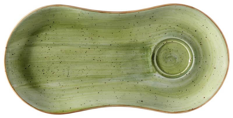 Bonna Aura Therapy Gourmet Setplatte 25x12cm grün - 12 Stück Bonna Aura Therapy Gourmet Setplatte 25x12cm grün - 12 Stück