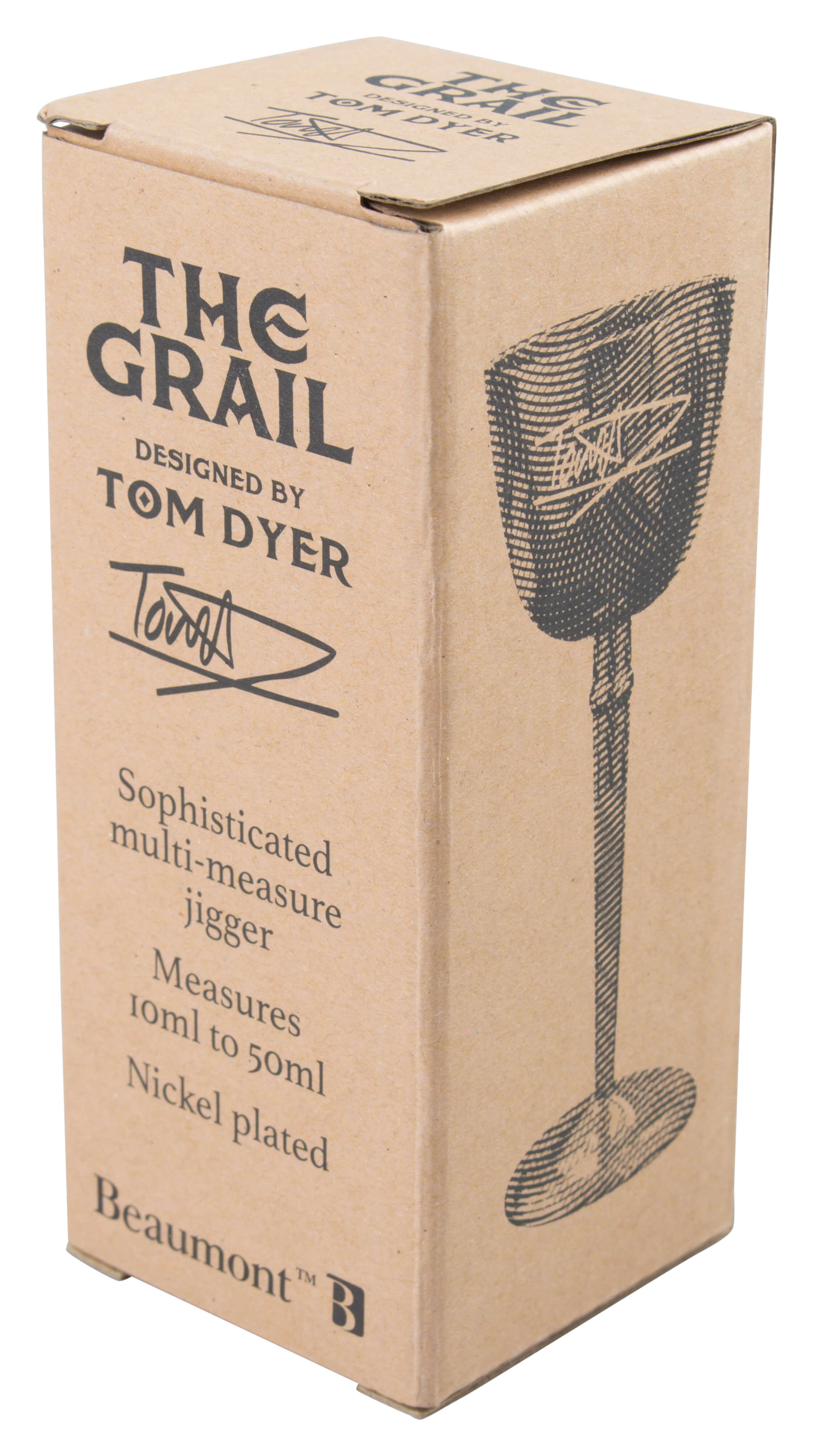 The Grail Messbecher - 50ml, mit Skalierung