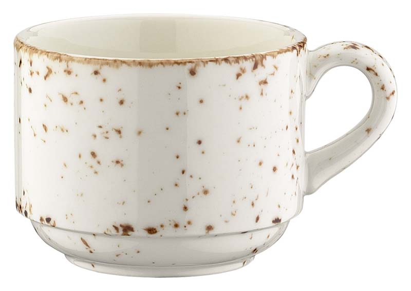 Bonna Grain Banquet Obertasse 21cl stapelbar creme - 6 Stück Bonna Grain Banquet Obertasse 21cl stapelbar creme - 6 Stück