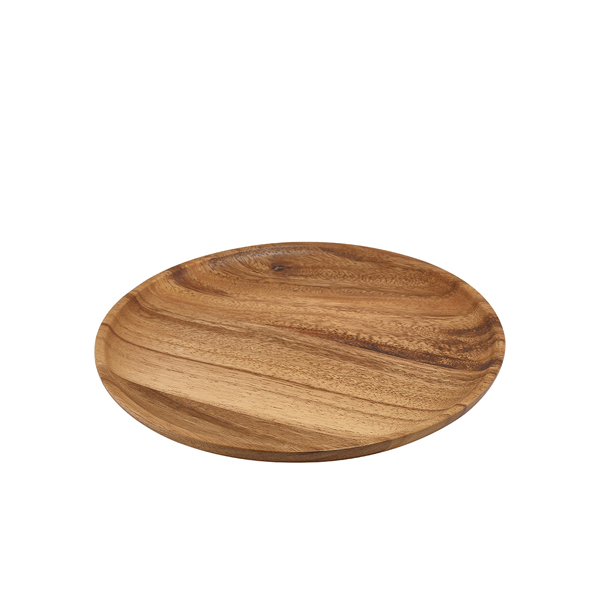 Servierplatte rund, Akazienholz - 26 cm