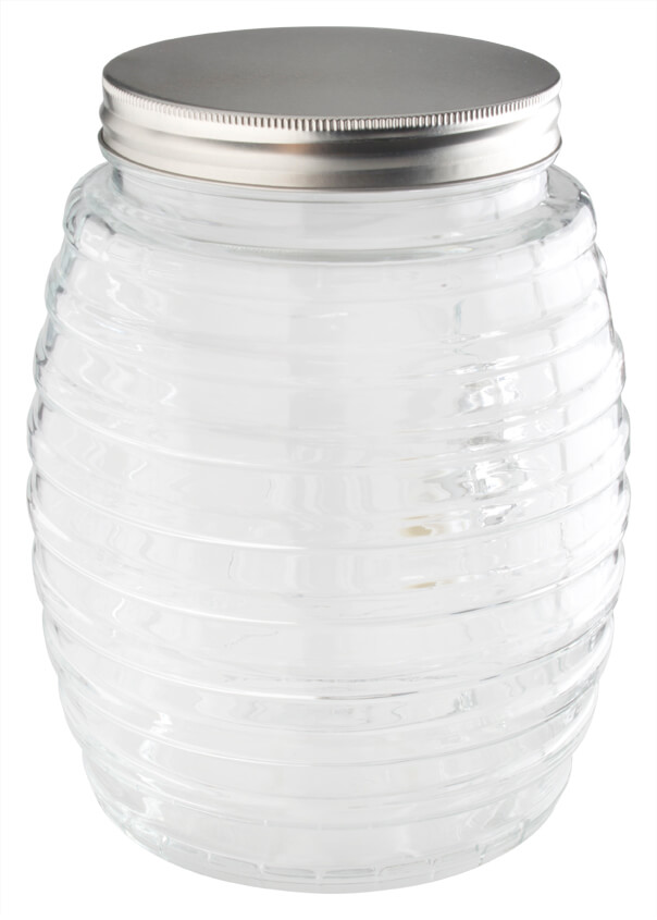 Getränkespender Tiki, Glas, mit Zapfhahn und Deckel - 5,0l Getränkespender Tiki, Glas, mit Zapfhahn und Deckel - 5,0l