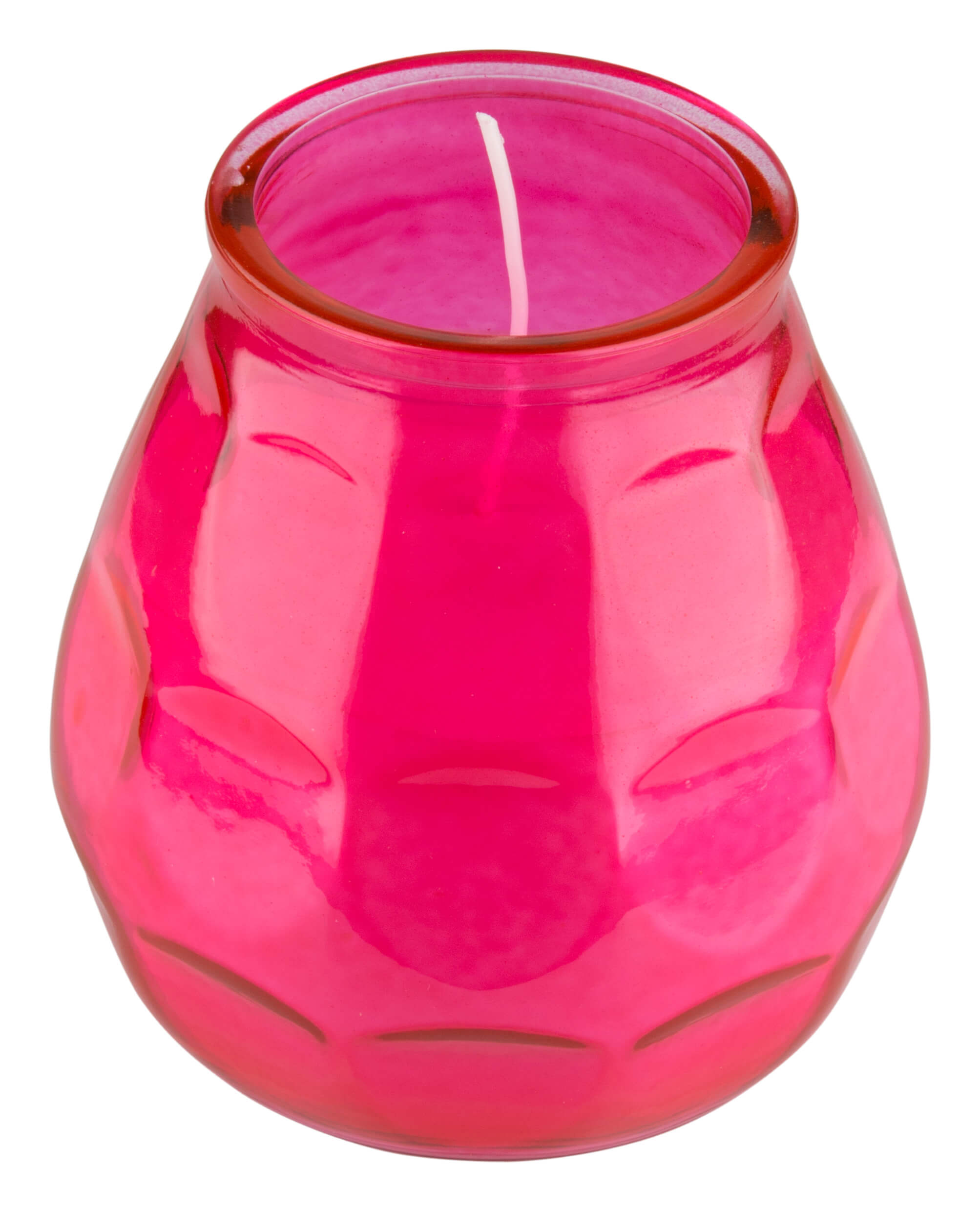 Windlicht Twilight, Bolsius Professional, 70 Std., 10,4x9,9cm - fuchsia (1 Stk.)
