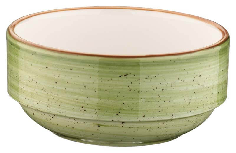 Bonna Aura Therapy Banquet Stapelschale 14cm, 50cl grün - 12 Stück Bonna Aura Therapy Banquet Stapelschale 14cm, 50cl grün - 12 Stück