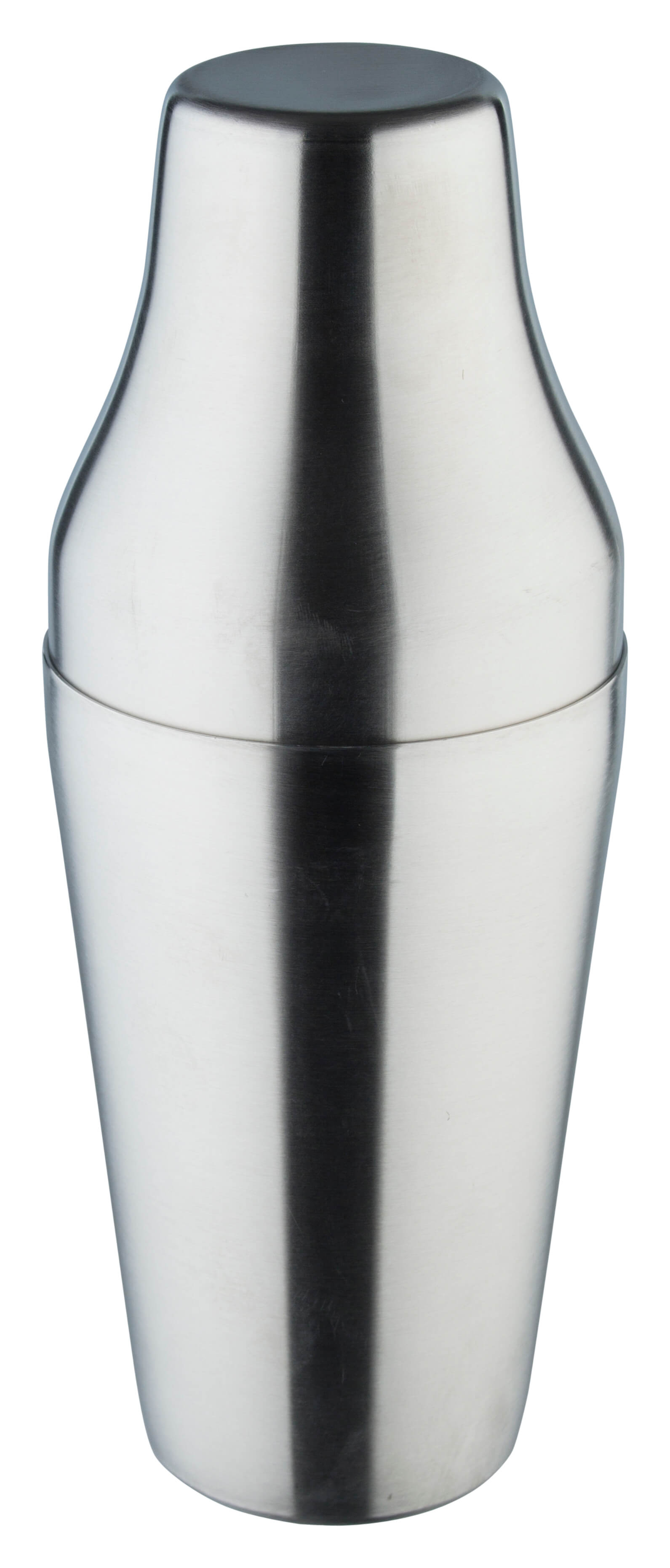 Cocktail Shaker, BAR AID, mattierter Edelstahl, zweiteilig (500ml)