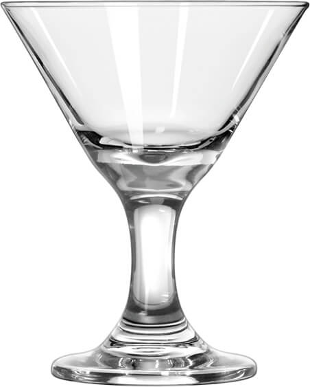 Mini-Martini Glas, Embassy Libbey - 89ml (12Stk)
