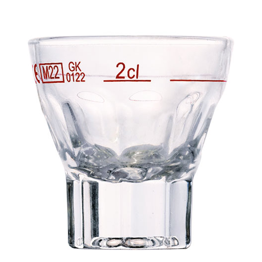 Schnapsglas Mannheim - 37ml, 2cl Eiche