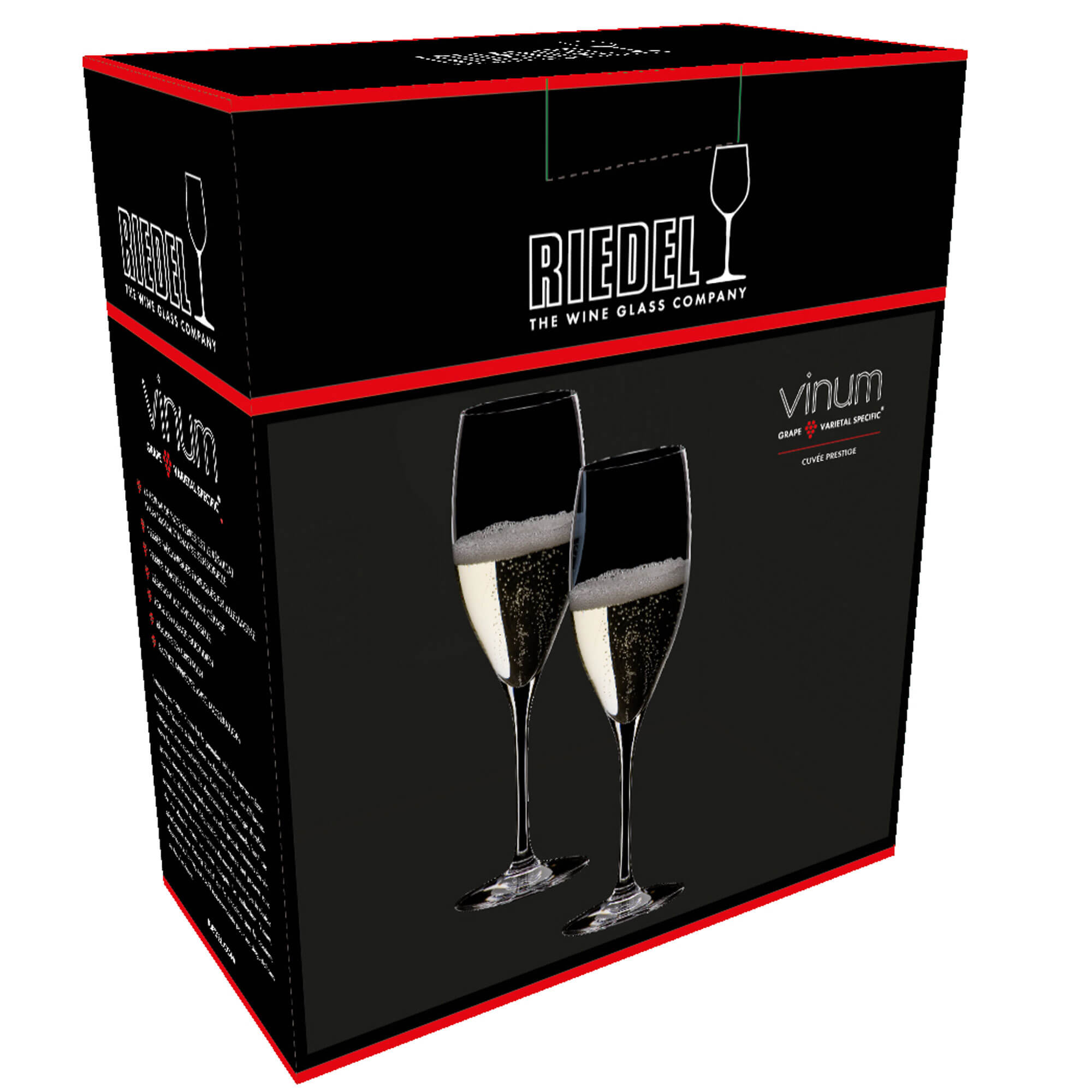 Cuvée Prestige Glas Vinum, Riedel - 230ml (2 Stk.)