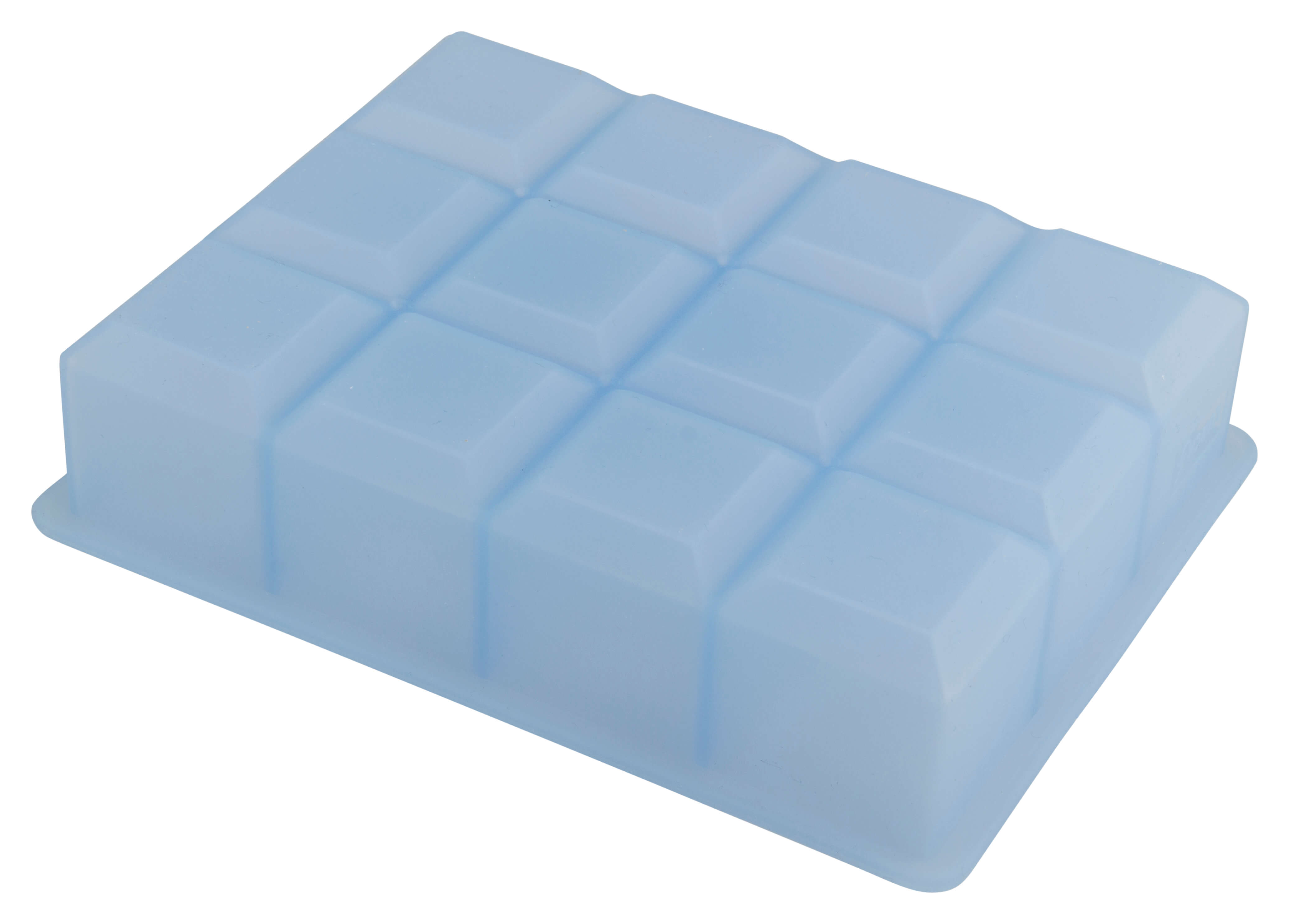 Eiswürfelform Cubes, 12 Würfel, Lurch - Platin-Silikon (4cm)
