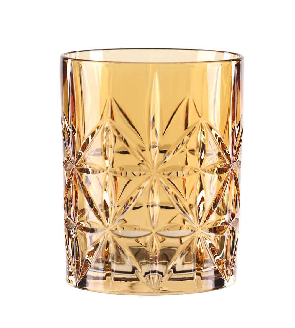 Whiskyglas Highland Cross amber, Nachtmann - 345ml (1 Stk. + Dekoverpackung)
