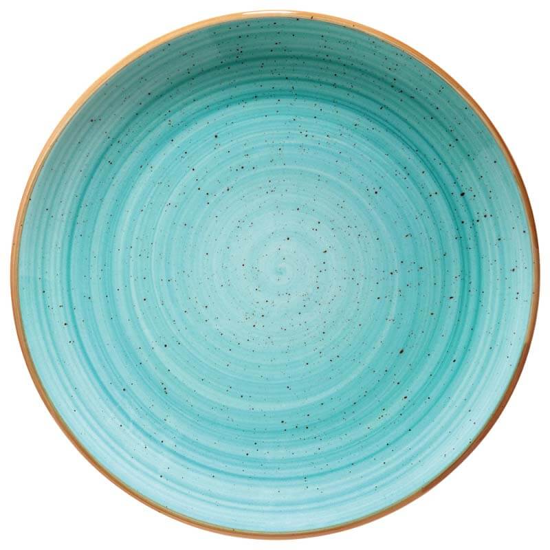 Bonna Aura Aqua Gourmet Teller flach 21cm türkis - 12 Stück Bonna Aura Aqua Gourmet Teller flach 21cm türkis - 12 Stück