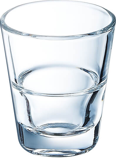 Shotglas StackUp, Arcoroc - 45ml (1 Stk.)