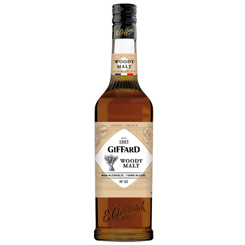 Woody Malt - Giffard Cocktailbasis ohne Alkohol (0,7l)
