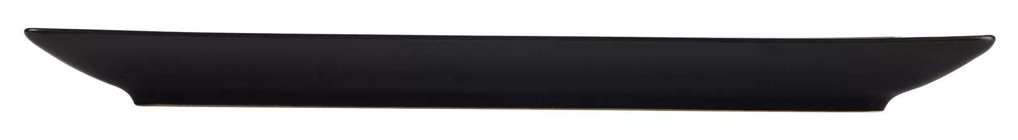 Platte Luna Stoneware, schwarz - 30x20cm (6 Stk.) Platte Luna Stoneware, schwarz - 30x20cm (6 Stk.)
