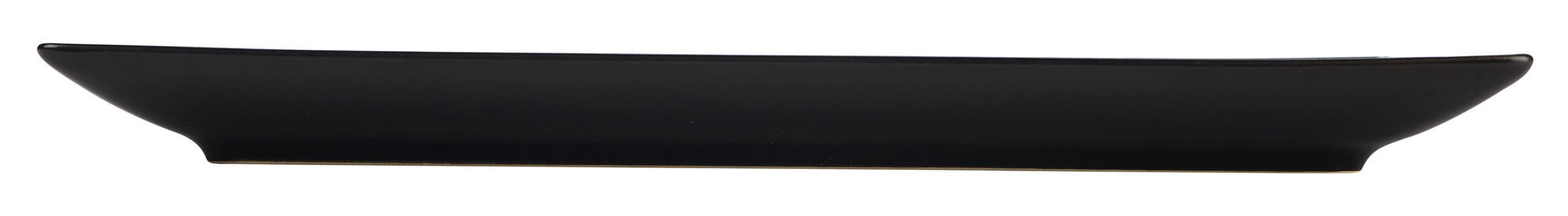 Platte Luna Stoneware, schwarz - 30x20cm (6 Stk.)